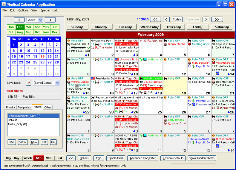 Month View